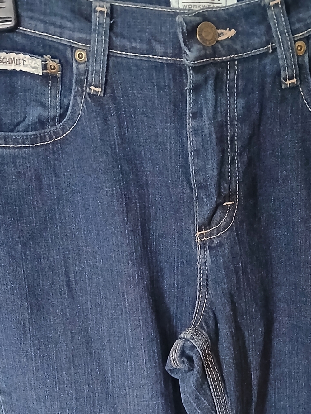 C.E. Schmidt Workwear Jeans 8X32 Dark Wash Denim Womens
